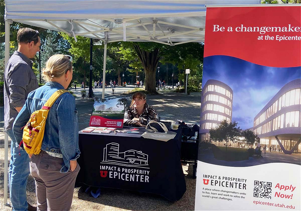 Partner and attendee signage